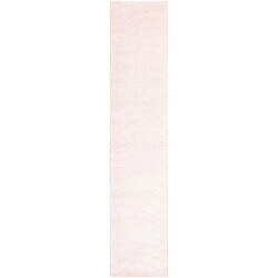 Vidal Tapis de couloir en laine 394x84 rose Darya