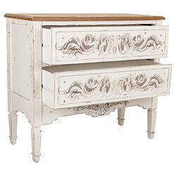 Avis Commode Alexandra House Living Blanc Bois d'épicéa Bois MDF 38 x 76 x 86 cm