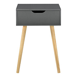 Table Basse Östersund 60 x 40 x 30 cm Gris Foncé [en.casa] pas cher