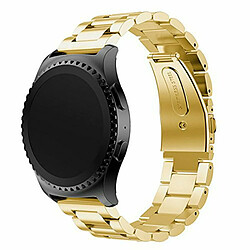 PHONECARE Bracelet Acier Stainless Lux + Outil pour Amazfit GTR 4 - Or