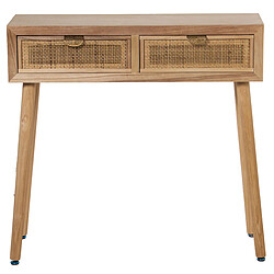 Console Alexandra House Living Marron Bois 80 x 78 x 25 cm