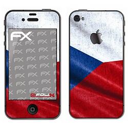 atFoliX Film décoratif ``République Tchèque`` Pour Apple iPhone 4/4S Import Allemagne