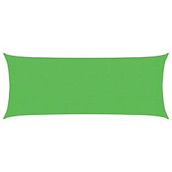 vidaXL Voile d'ombrage 160 g/m² Vert clair 2x5 m PEHD