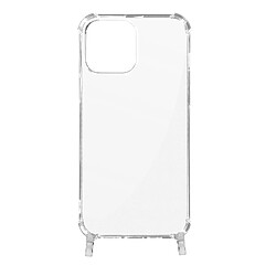 Avizar Coque iPhone 13 Mini Anneau personnalisable avec bijou/Chaîne - Transparent