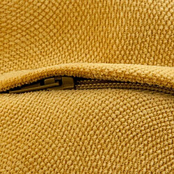 Avis Coussin Déco Déhoussable Lilou 55x55cm Ocre