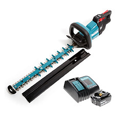 Makita DUH 502 SF Taille-haie sans fil 18 V 50 cm Brushless + 1x batterie 3,0Ah + chargeur gert