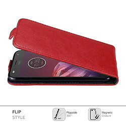 Avis Cadorabo Coque Motorola MOTO Z2 PLAY / Z2 FORCE Etui en Rouge