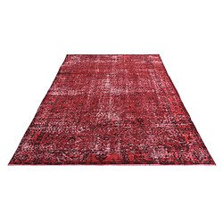 Vidal Tapis de laine 264x170 rouge Ultra Vintage pas cher