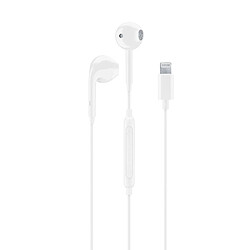 Cellular Line Music Sound Capsule Earphones Écouteurs Avec fil Ecouteurs Appels/Musique Blanc