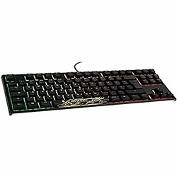 Ducky Channel Ducky One 2 TKL PBT Gaming Tastatur, MX-Speed-Silver, RGB LED - schwarz