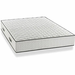 Avis DEKO DREAM Matelas à ressorts 7 zones équilibré 140 x 200 x 24 cm + sommier Détente