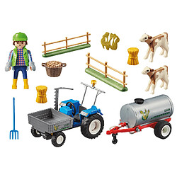 Acheter Playmobil® PLAYMOBIL 70367 - Agriculteur avec faucheuse et citerne