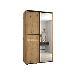 Abiks Meble Armoire Davos 11 À Portes Coulissantes 235,2/130/45 2 Portes