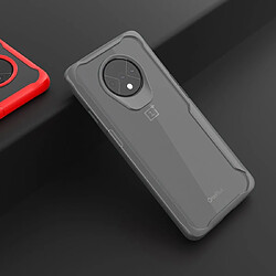 Wewoo Coque Souple Pour OnePlus 7T Housse de protection antichoc de pleine couverture PC + TPU Rouge pas cher