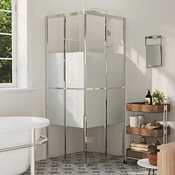 vidaXL Cabine de douche ESG 80x70x180 cm