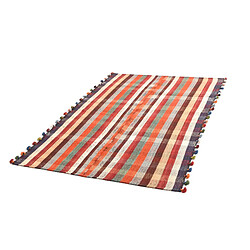 Vidal Tapis de laine 218x144 multicolore Jajim