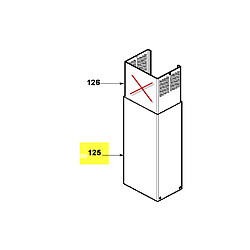 Sauter CHEMINEE INOX INFERIEURE