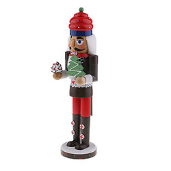 Acheter 36cm Casse-Noisette Solider Figure Modèle Marionnette Poupée Home Office Decor A