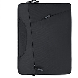 General Sacoche pour ordinateur portable Sac à bandoulière pour ordinateur portable, étui de transport multifonctionnel pour ordinateur portable avec sangle pour ordinateur portable Microsoft Surface Pro 6/5/4/3 Macbook Air 11 12(noir)