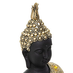 Atmosphera, Createur D'Interieur Bouddha assis doré en résine H34 cm Bicolore - ATMOSPHERA