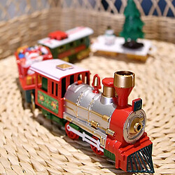 Universal Traine d'arbre de Noël ensemble Polar Toy Toddler Electric Whistle Train Track Village pas cher