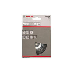 BOSCH Brosse circulaire - 100 mm / 0,2 mm / 10 mm