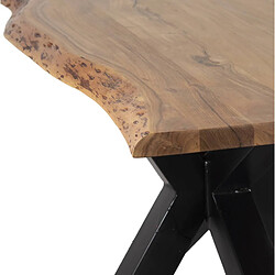 BOIS & CHIFFONS Table de repas 180 cm | Acacia Bunting pas cher