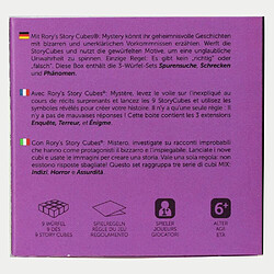 Asmodee Italia 8079 Rory's Story Cubes Mistery Jeu de dés pour créer des Histoires en Italien