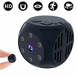 Chrono Caméra cachée Mini d'espion, Full HD 1080P sans Fil dissimulé Portable pour Cam de Nounou à la Maison avec détection de Mouvement et Vision Nocturne, caméra cachée de Surveillance de sécurité