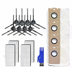 Kit de pièces de rechange pour aspirateur Robot Proscenic M70 M7, accessoires, brosse latérale, filtre Hepa, AD 17Pcs