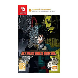 BANDAI NAMCO ENTERTAINMENT My Hero Ones Justice Jeu Nintendo Switch - Code in a box