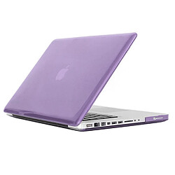 Wewoo Housse Étui Violet pour Macbook Pro 13,3 pouces A1278 Crystal Hard Case de protection