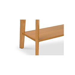 Acheter ICONIK INTERIOR Console en bois de style scandinave - Paty Bois naturel