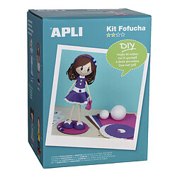 Kit mousse thermoformable Poupée Fofuchas Alice - Apli Agipa