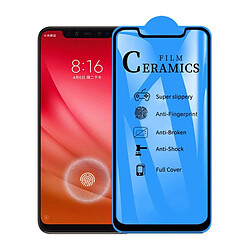 Wewoo Film de verre trempé de céramique à pleine couverture de 2,5D pour colle Xiaomi Mi 8 Explorerle déverrouillage des empreintes digitales est pris en charge