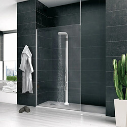 Avis Douche extérieure de jardin au design moderne avec mitigeur Arkema Design Funny Yang T245, Couleur: Blanc