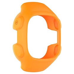 Wewoo Boîtier de montre Étui de protection en silicone Smart Watch pour Garmin Forerunner 10/15 Orange