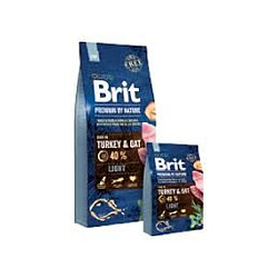 Brit Premium by Nature Ligh Universel Pomme, Poulet, Maïs, Dinde 15 kg