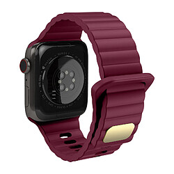 Avizar Bracelet Apple Watch 42 - 49mm Bordeaux