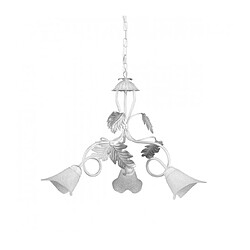 Onli Suspension MARILENA 3 Light Métal,Verre Argent,Blanc