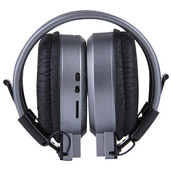 Acheter Wewoo Casque Sport argent pour les smartphone et iPad ordinateur portable MP3 ou autres périphériques audio afficher les informations de piste carte SD / TF, Pliant Stéréo HiFi sans fil avec écran LCD