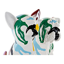 Acheter Figurine Décorative DKD Home Decor Multicouleur Chien Laqué 20 x 12,5 x 17,5 cm (2 Unités)