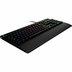 Clavier pour jeu Logitech G213 Qwerty portugais Noir