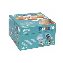 Apli Agipa Puzzle Trio Sports et leur accessoires 36 pieces