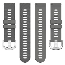 INF Bracelet de montre Garmin Forerunner 265/265 Music/255/255Music/Venu 2/Vivoactive 4 DarkGrey 22 mm