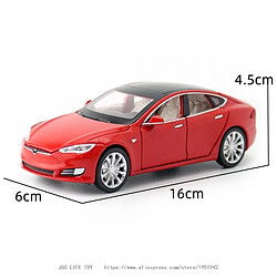 Avis Universal Nouveauté 1: 32 Tesla Modèle en alliage Modèle de voiture jouet moulée sous pression Voiture jouet Livraison gratuite Jouets pour enfants Cadeaux pour enfants Jouets pour garçons | Voiture jouet moulée sous pression(Rouge)