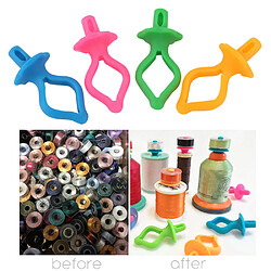 Clips de fil de silicone de couleur 32PC Porte-canette Clips Outil de pinces - Multicolore