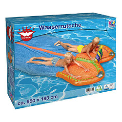 Acheter WEHNCKE Toboggan aquatique double 650x180 cm Orange et bleu