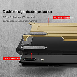 Avis Wewoo Coque renforcée or pour Huawei P20 Full-Rugged TPU + PC Combinaison Couverture Arrière Cas