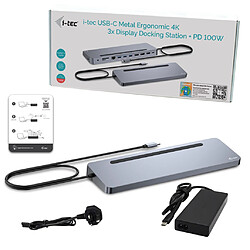 Avis i-tec C31FLAT2PDPRO100W laptop dock/port replicator